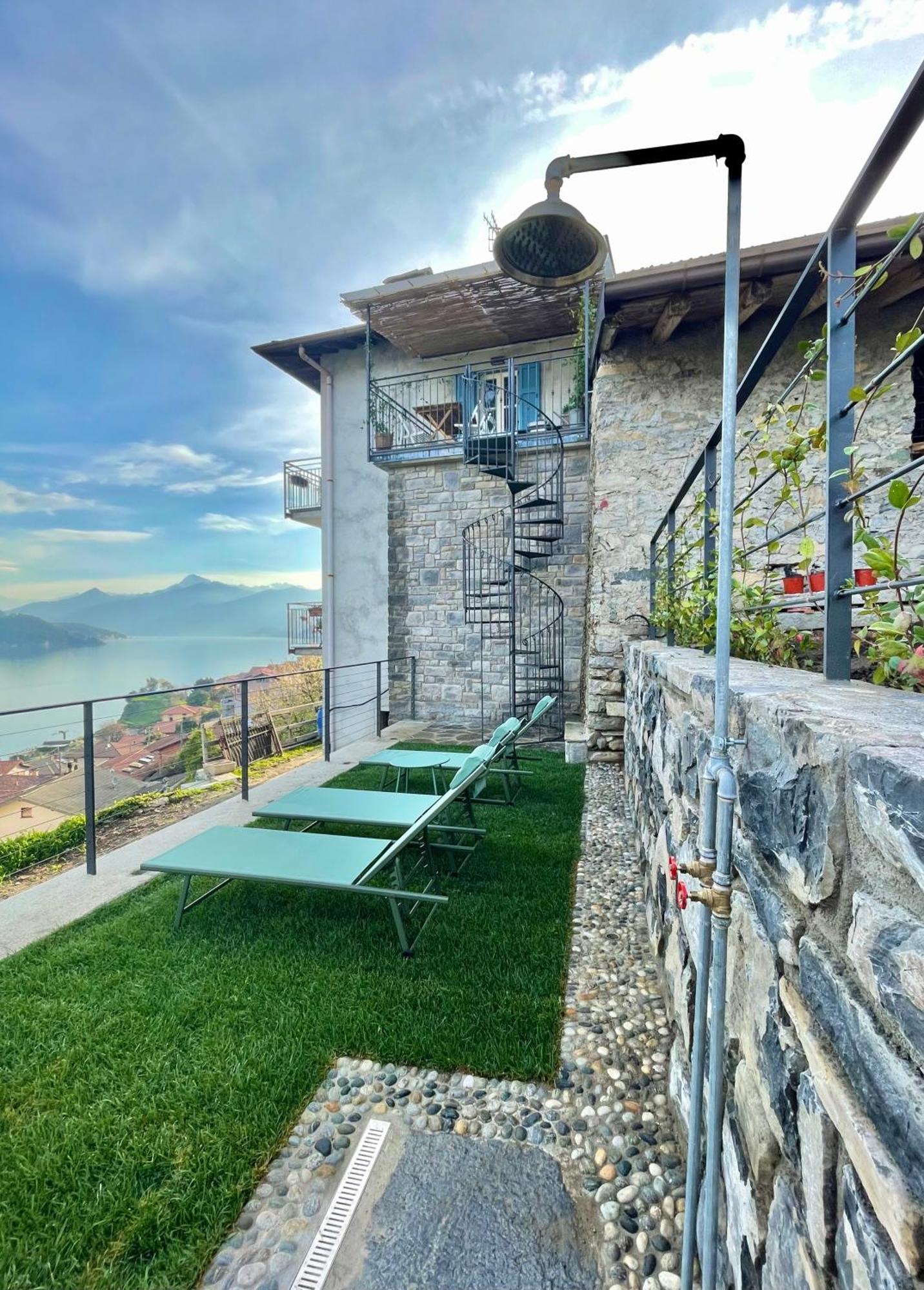 Il Noce Lake View Apartment Lezzeno Εξωτερικό φωτογραφία