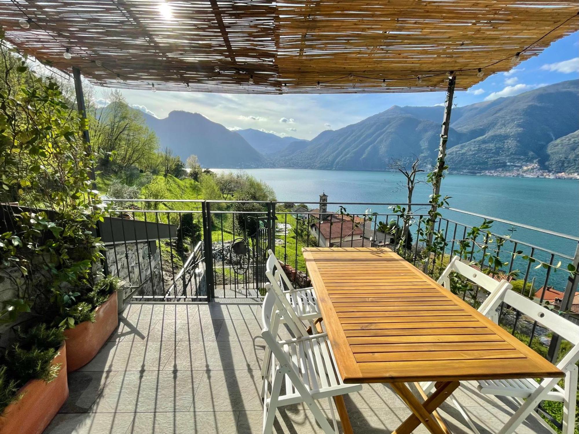 Il Noce Lake View Apartment Lezzeno Εξωτερικό φωτογραφία